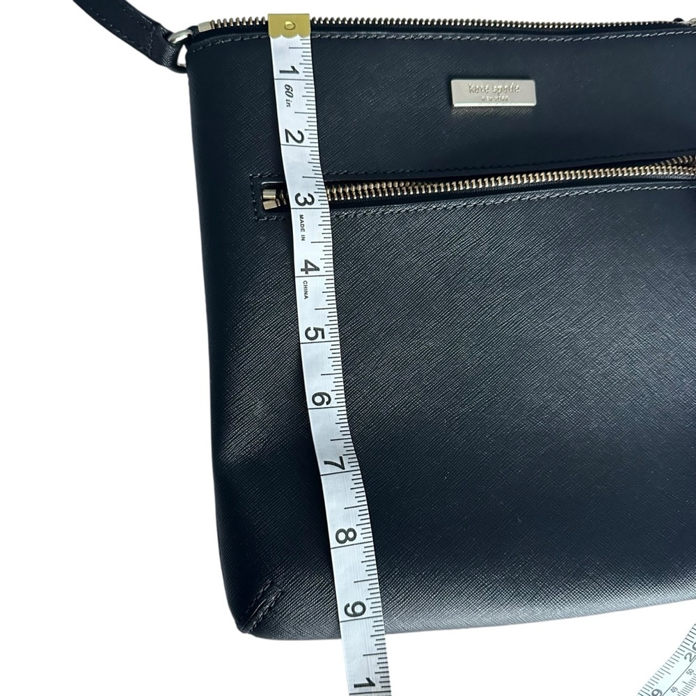 Kate Spade 100% Leather Black Crossbody Bag - Picture 6 of 13